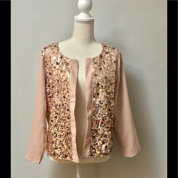 GAP Tops - Open Front Sequin Jacket- GAP